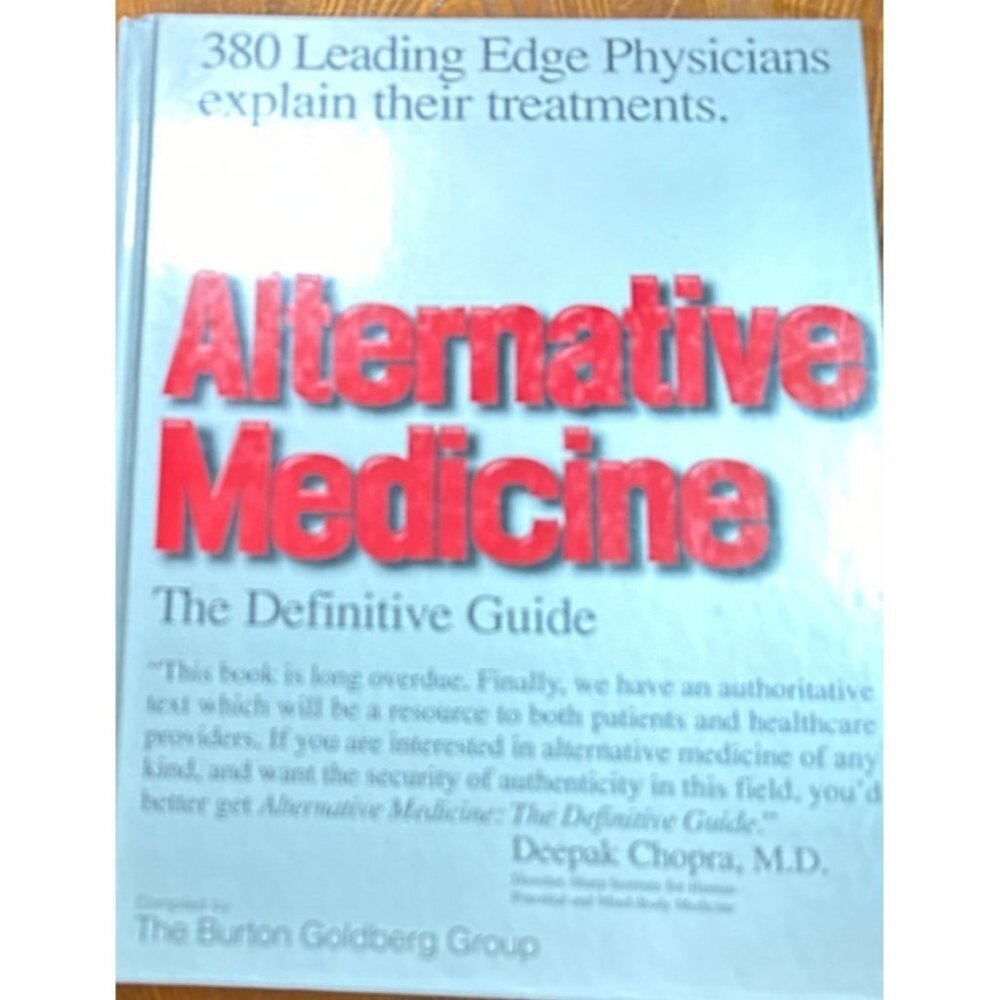 Alternative Medicine A Definitive Guide by Deepak Chopra MD Sku 0180